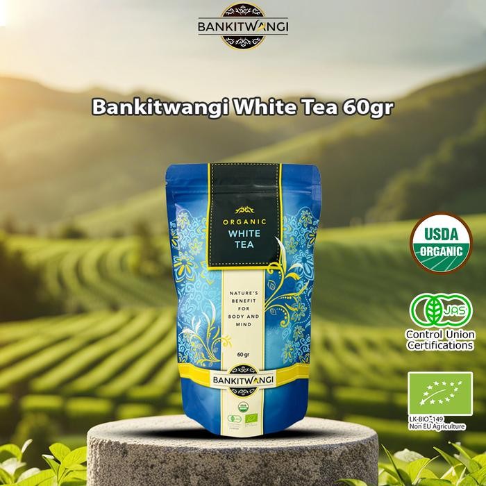 

Teh Organik White Tea Bankitwangi Organic White Tea Pouch 60gr