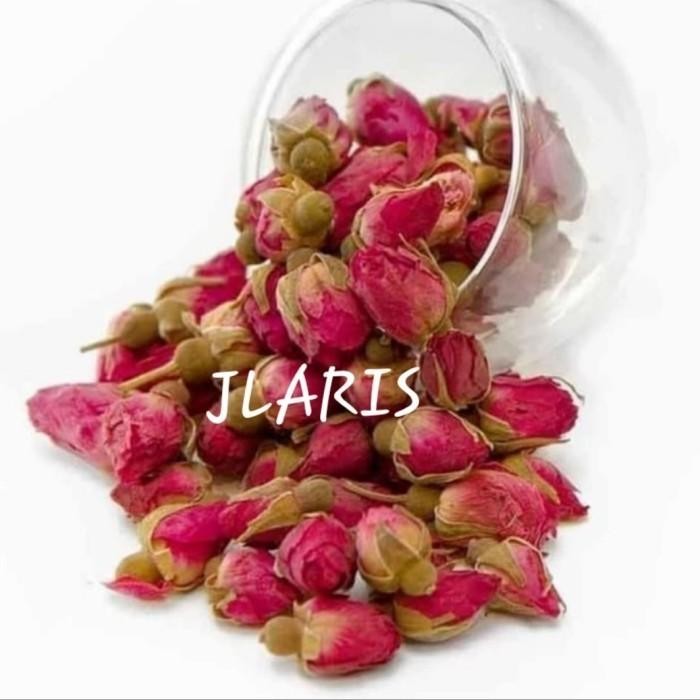 

Teh bunga mawar red rose buds flower tea 500 gram