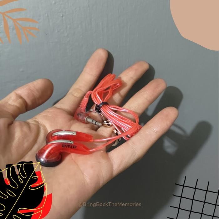 Aiwa Walkman Earphone Hp-Tr04