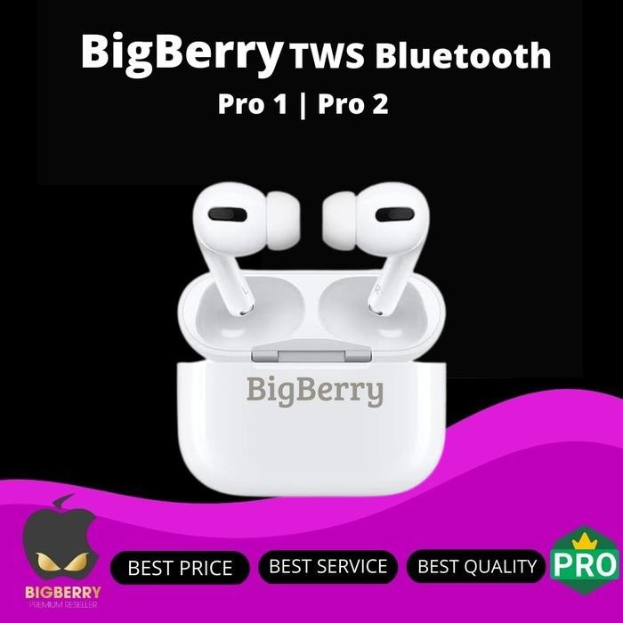 Bigberry Airpod 1 2 Wireless Arging Case Tws Bluetooth Headset