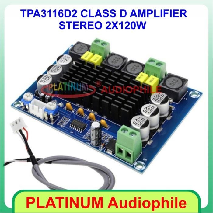 TPA3116 Amplifier Class D 2X120W - TPA3116D2 Class D