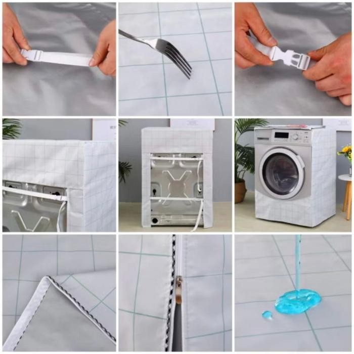 Termurah- Sarung Mesin Cuci 1 Tabung / Pelindung Mesin Cuci 1 Tabung Water Proof