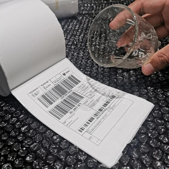 

Label Barcode 100X150 A6 Kertas Resi Direct Thermal Sticker Waterproof Terbatas