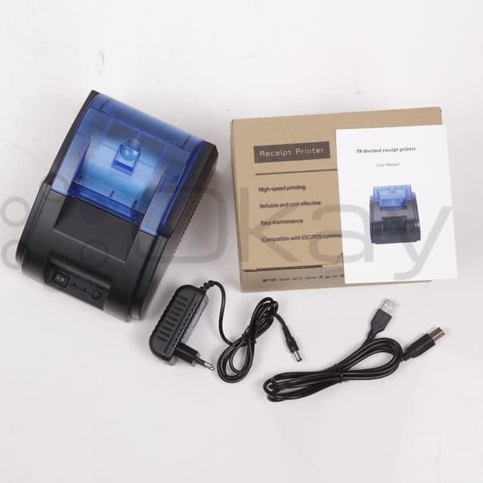 

Printer Bluetooth Thermal Kasir / Ppob Pos 58Mm Ok-58D + Kertas 10 Pcs Terbatas