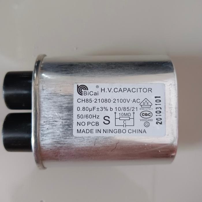 kapasitor microwave 2100 V AC 0.80 UF original asli