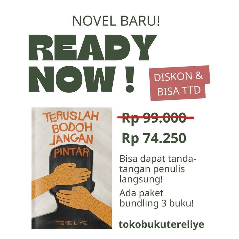 

Tere Liye - Teruslah Bodoh Jangan Pintar (NOVEL)
