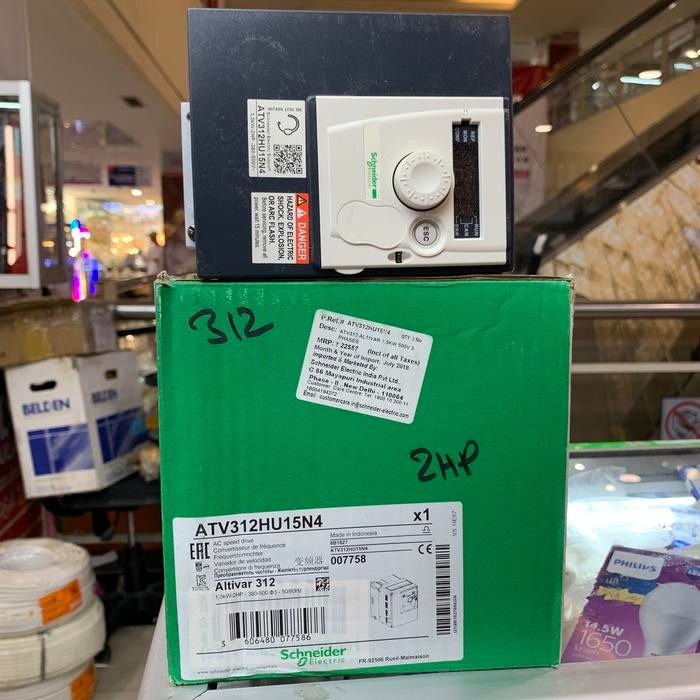 Promo Atv312Hu15N4 Inverter Schneider 1,5Kw