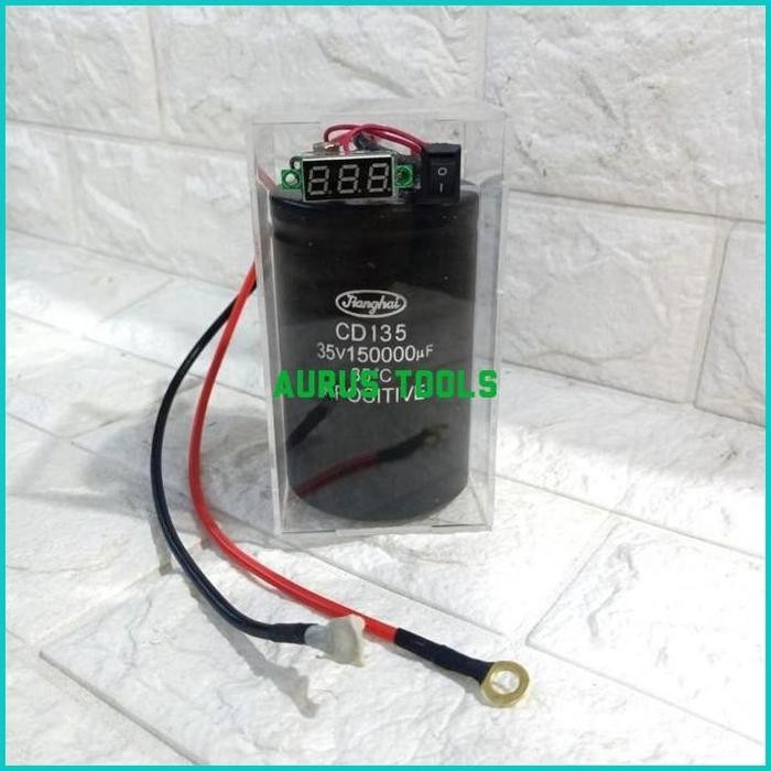 kapasitor bank capacitor bank 150.000uf 35V elko elco motor mobil
