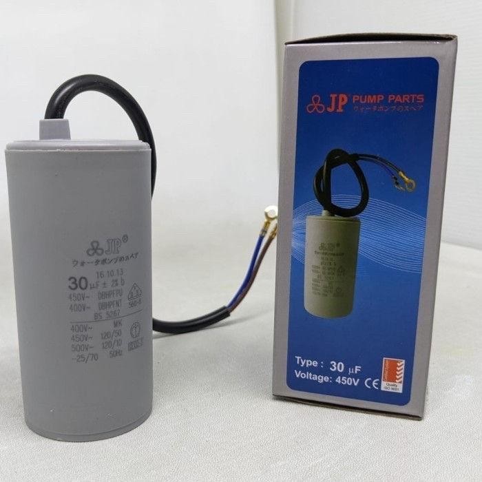 Kapasitor 30 uf Kapasitor Shimizu 230 bit kapasitor bulat kabel 30 mf uf JP capasitor kondensator