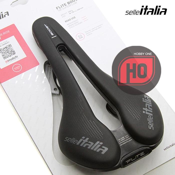 Selle Italia Flite Boost TM Superflow 135mm Manganese Rail Saddle