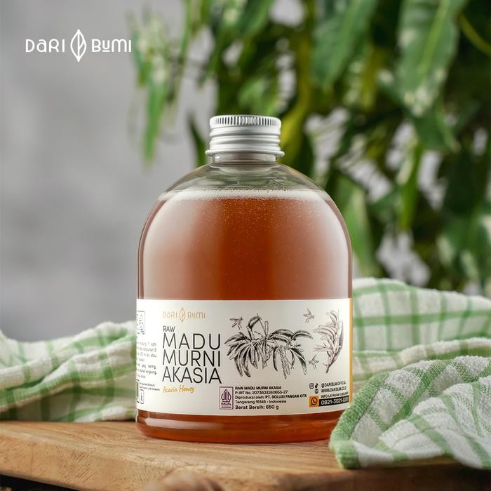 

Dari Bumi Madu Murni Akasia Raw Honey 650 Gram