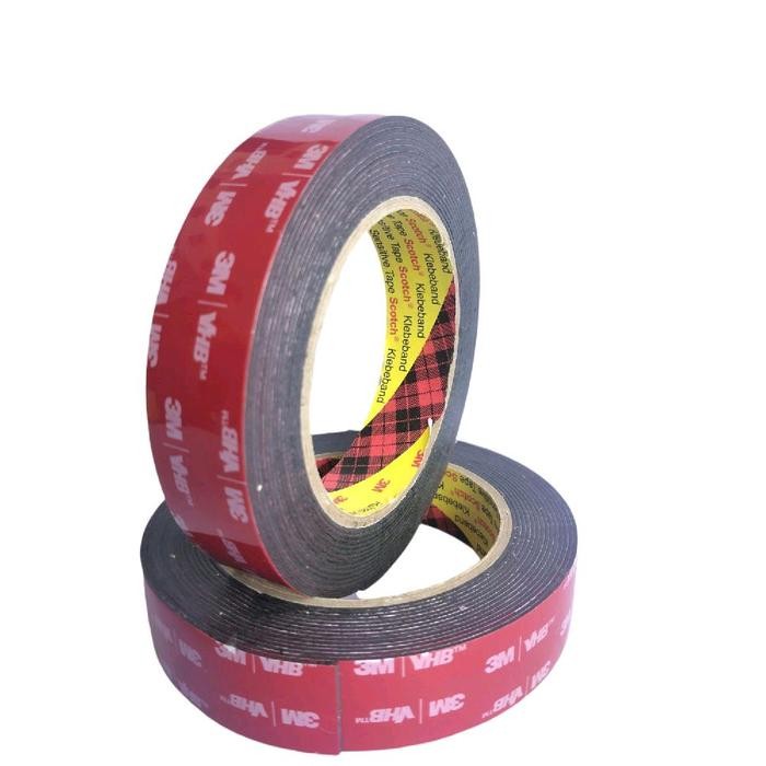 

3M Vhb 5952 Perekat Kuat Hitam 24Mm X 4.5M Fleksibel & Tahan Lama Ideal Untuk Dekorasi Trim Dan