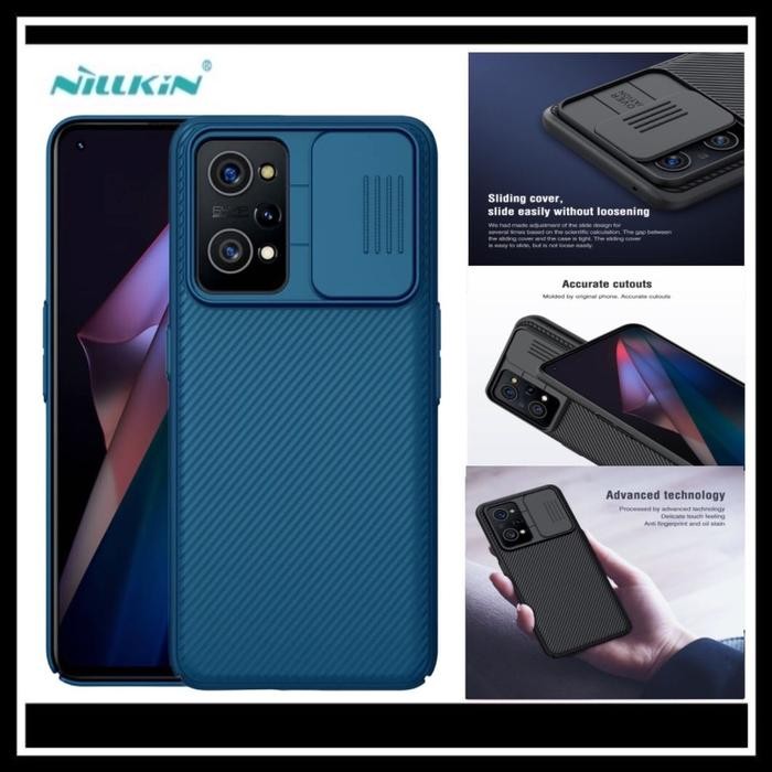 Realme GT Neo 3T Case Nillkin Camshield Original Hard Soft Cover Casing Hardcase