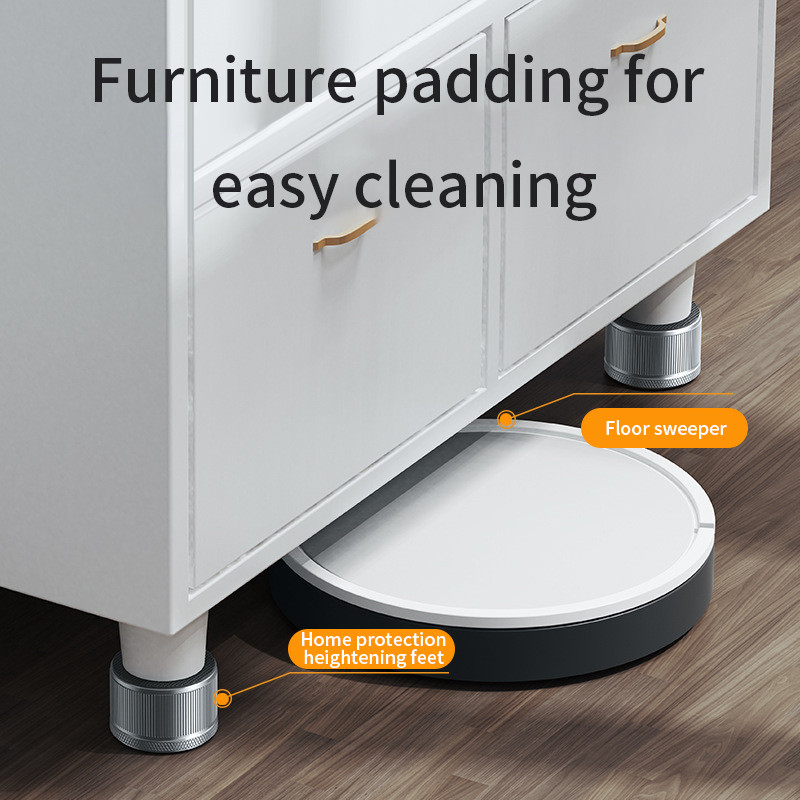 

Adjustable Bed Risers Heavy Duty Protectors Furniture Anti-vibration Legs Multi-function High