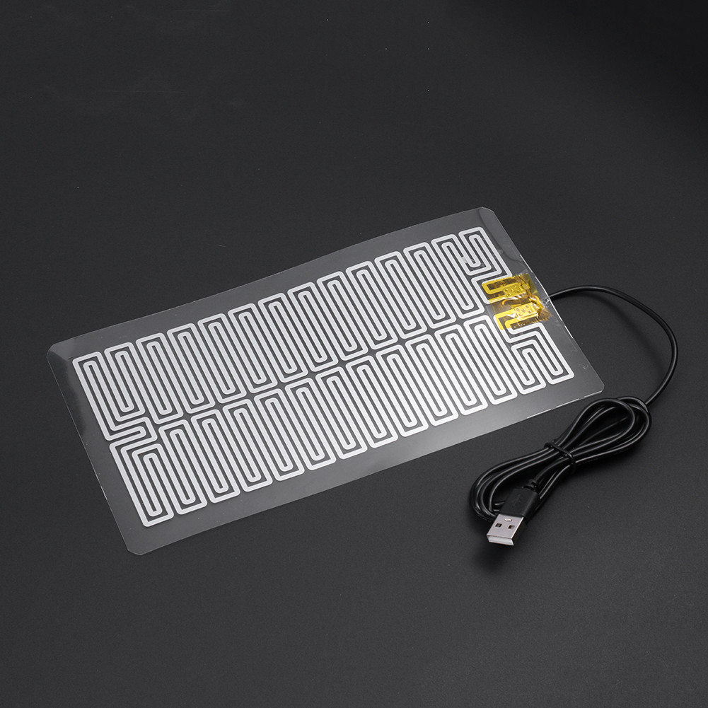 

USB Clothes Heating Pad Portable 5V Massage Heated Mat Plug And Play Warm Plate Heater Sheets For