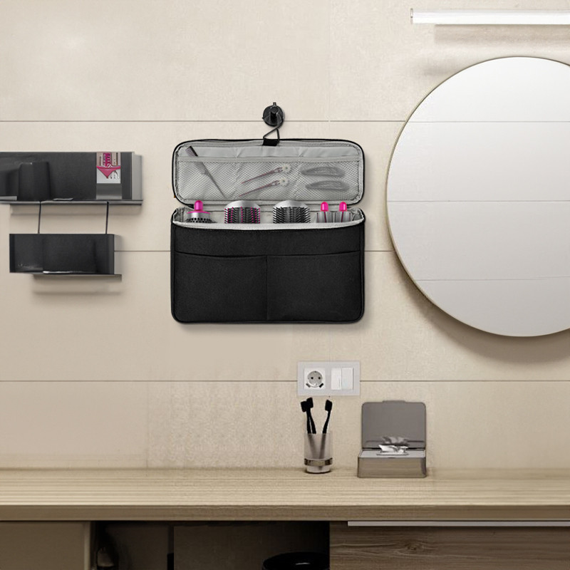 

Travel Storage Bag for Dyson Airwrap Styler, Portable Travel Hair Curler Storage Bag Organizer for