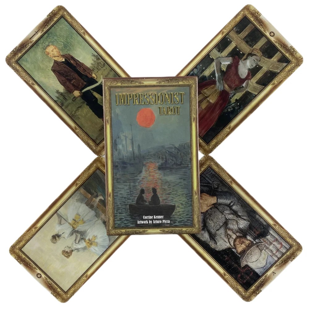 

1Pcs Deck Tarot Oracle Impressionist Tarot Card Board Deck Games Palying Cards For Party Game Tarot