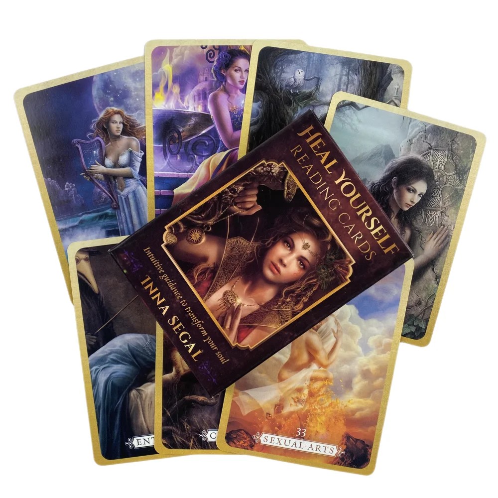 

Heal Yourself Reading Oracle Cards Game Fortune-telling Tarot Divination Edition Creativity Messages