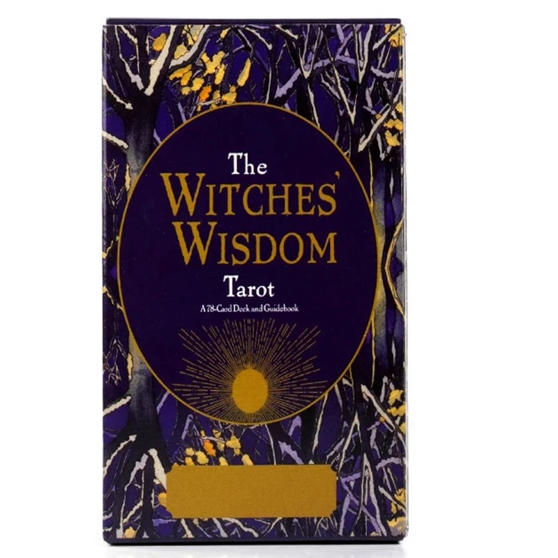 

New 78pcs Cards Deck The Witches Wisdom Tarot Board Game Deck Fortune Telling Family Party Guide