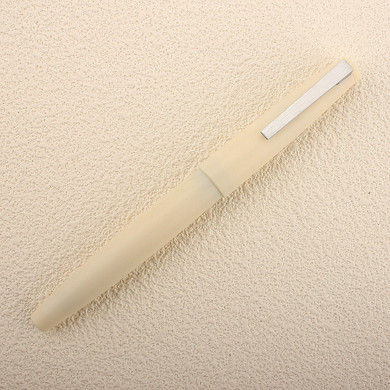 

New Color JINHAO 80 Series Fiber Ivory White Fountain Pen Extra Fine 0.38mm Nib Writing Red White