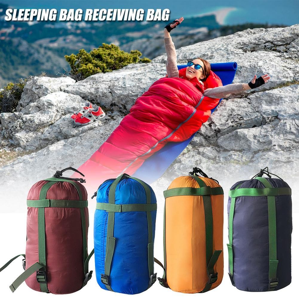 

Outdoor Camping Sleeping Bag Compression Pack Travel Leisure Hammock Storage Bag Portable Ultralight