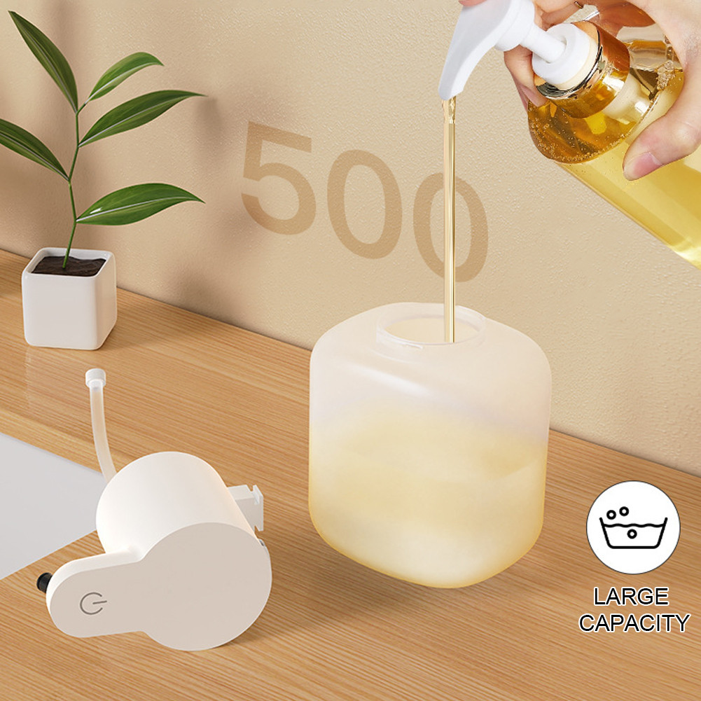 

550ml Touchless Liquid Soap Dispenser Rechargeable Dish Soap Dispenser Infrared Sensor Electric