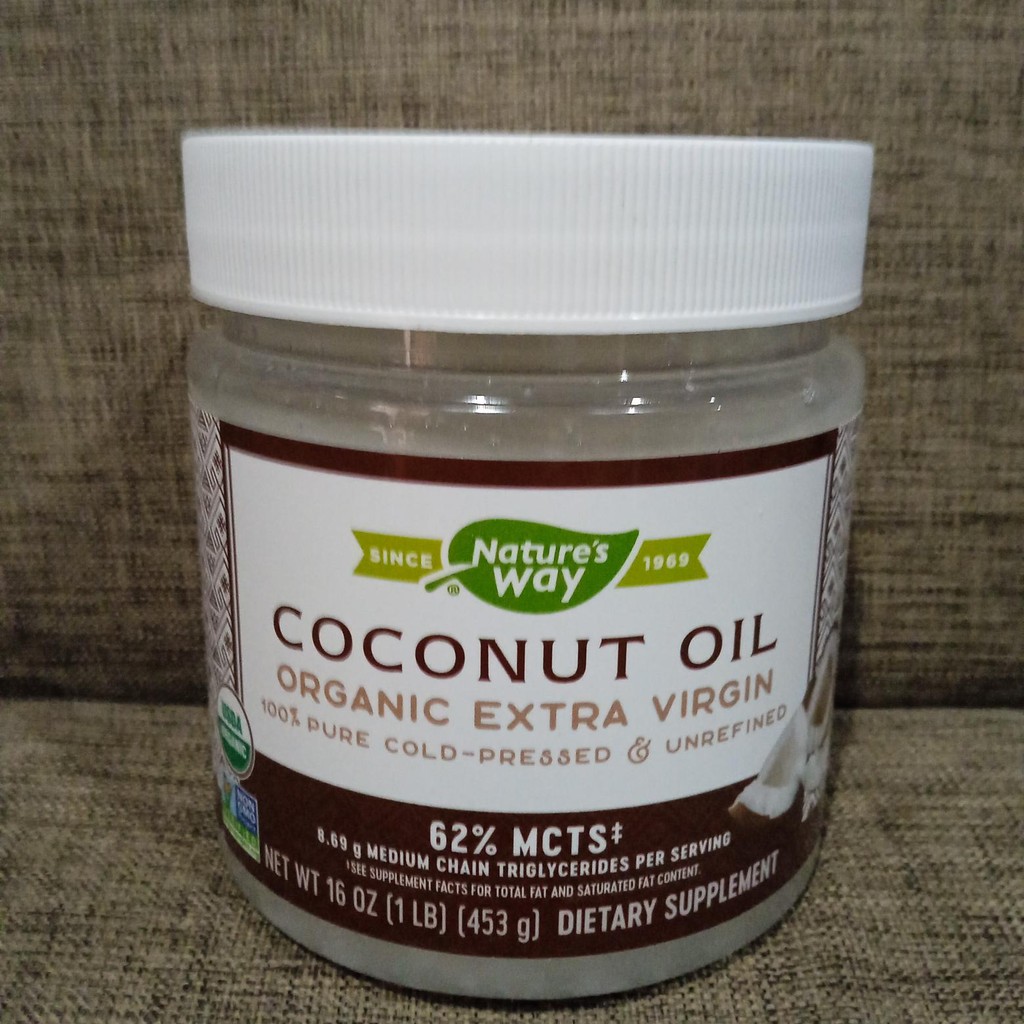 

Nature's way Coconut Oil Organic Extra Virgin 453 gr