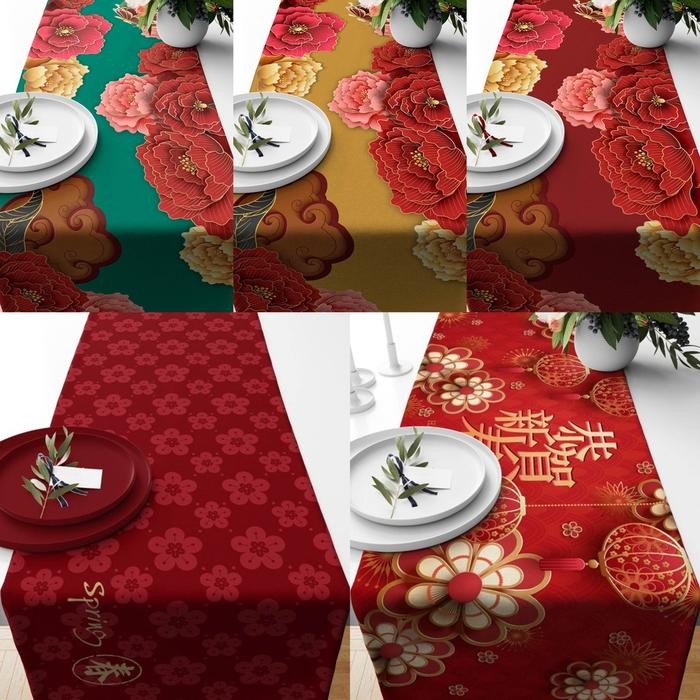 Taplak meja table runner imlek