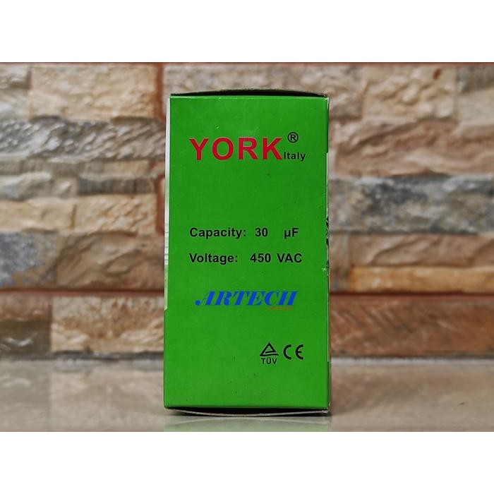 YORK 30 UF - 450V KAPASITOR / CAPACITOR AC (CAPACITOR)