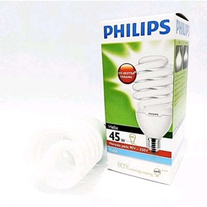 (Allthebest) Lampu Philips Tornado Helix 45 Watt Philips Tornado 45 Watt