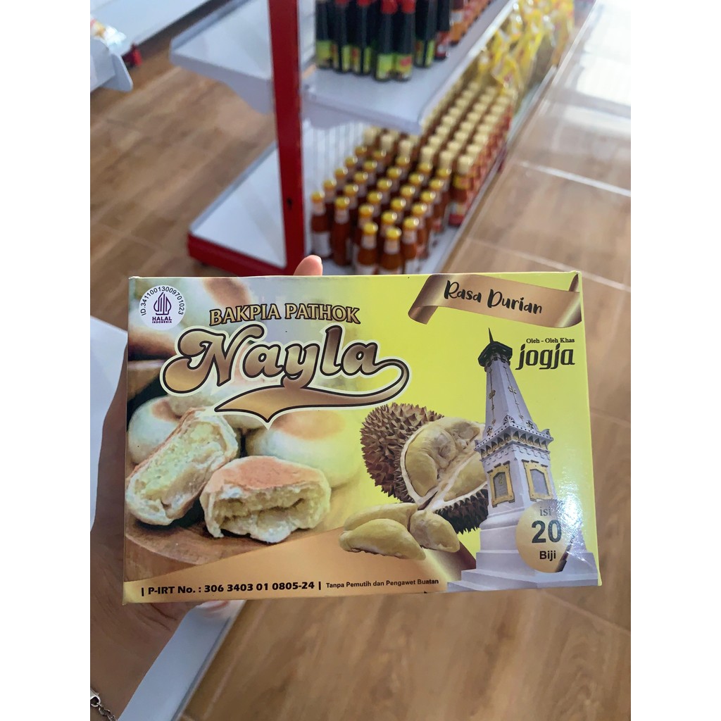 

NAYLA BAKPIA PATHOK RASA DURIAN ISI 20