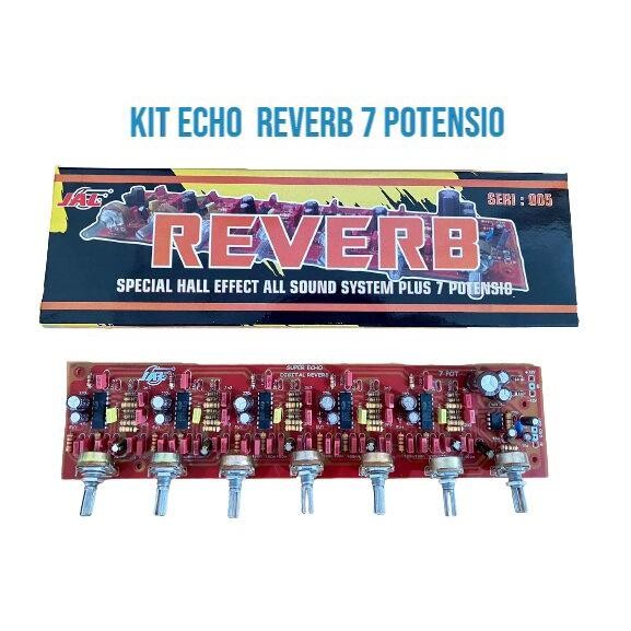 (Allthebest) Kit Echo Reverb 7 Potensio