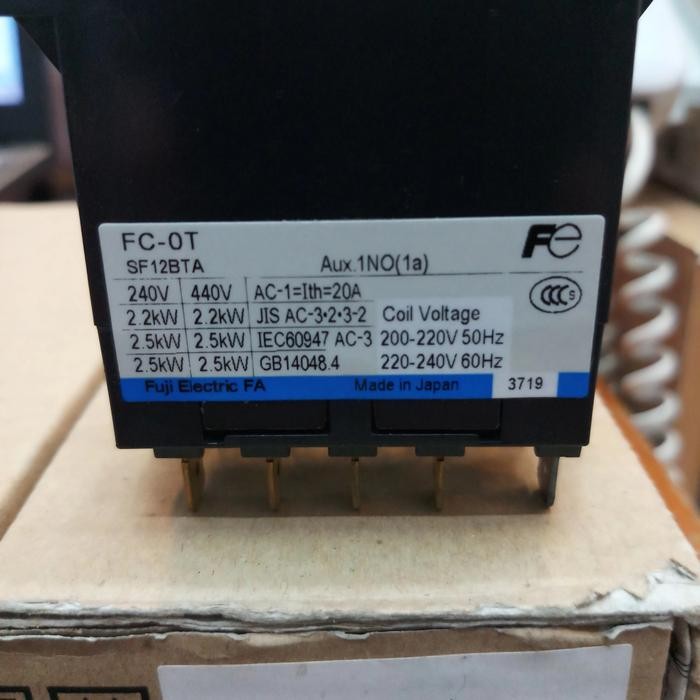 KONTAKTOR FUJI FC-OT CONTACTOR FUJI FC-OT