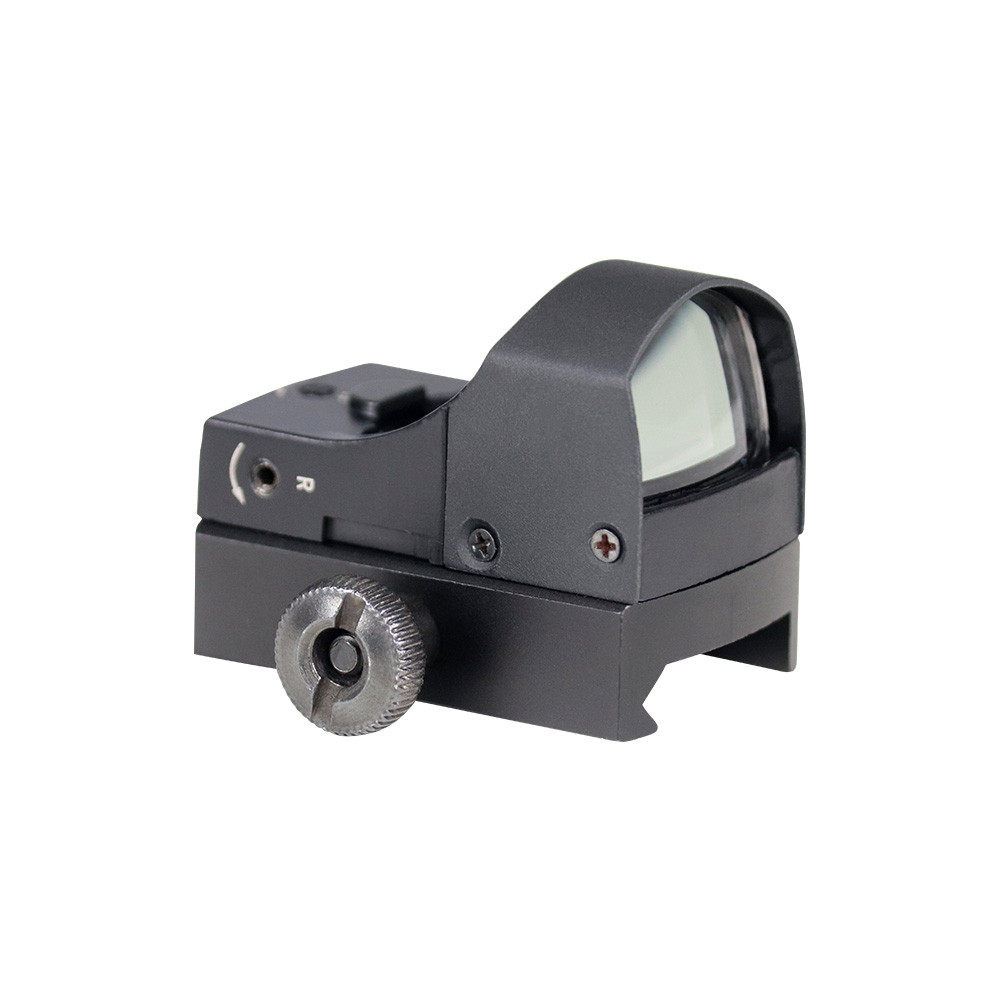 Teleskop senapan titik merah Mini, refleks titik Mini, titik