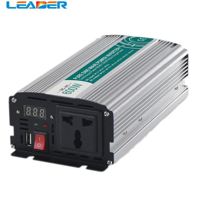 LEADER SOLAR Pure Sine Wave Inverter 1200W DC12v/24v Pure Input Sine