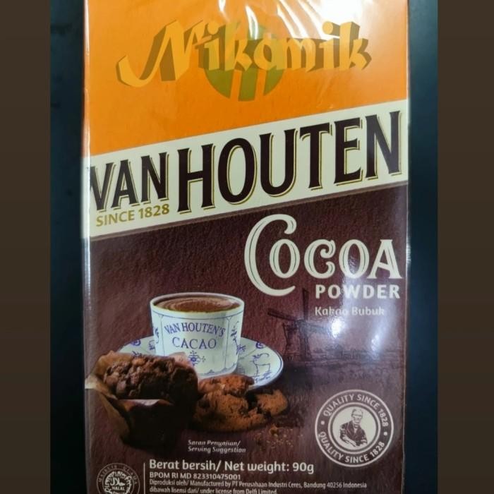 

(Allthebest) Cocoa Powder Van Houten Cokelat Compound Bubuk 90Gr