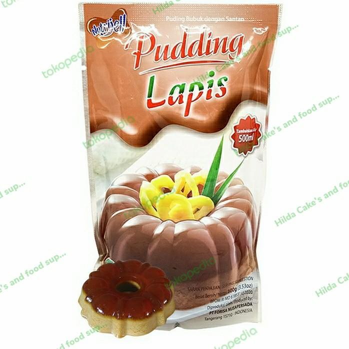 

(Allthebest) Nutrijell puding susu Pudding Powder Forisa puding lapis gula Jawa