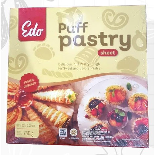 

(Allthebest) puff pastry edo 750gr