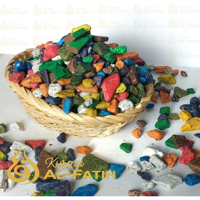 

Cokelat Kerikil /1Kg Khas Arab Coklat Batu / Stone Chocolate