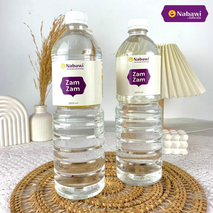 

Air Zam Zam 1 Liter Kemasan Botol Asli Original Oleh Oleh Haji Umroh