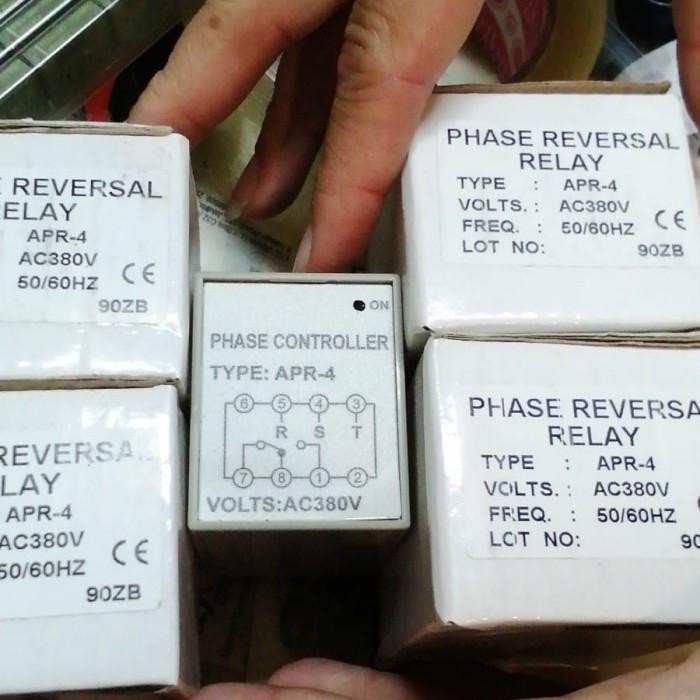 Phase Controller Rays Apr-4 380V Relay Terlaris