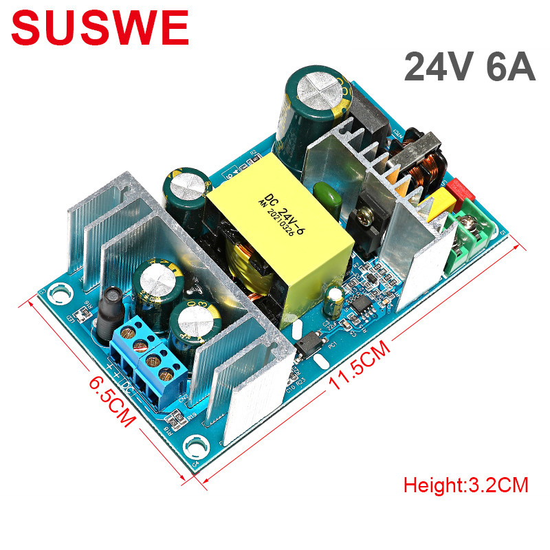 AC-DC Buck Converter AC 100-240V to 24V DC 6A  144W step down