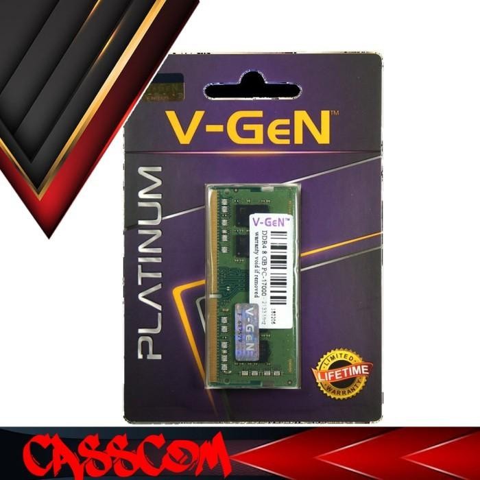 Memory Laptop V-Gen Ddr4 8Gb Vgen Platinum Sodimm 4 Gb