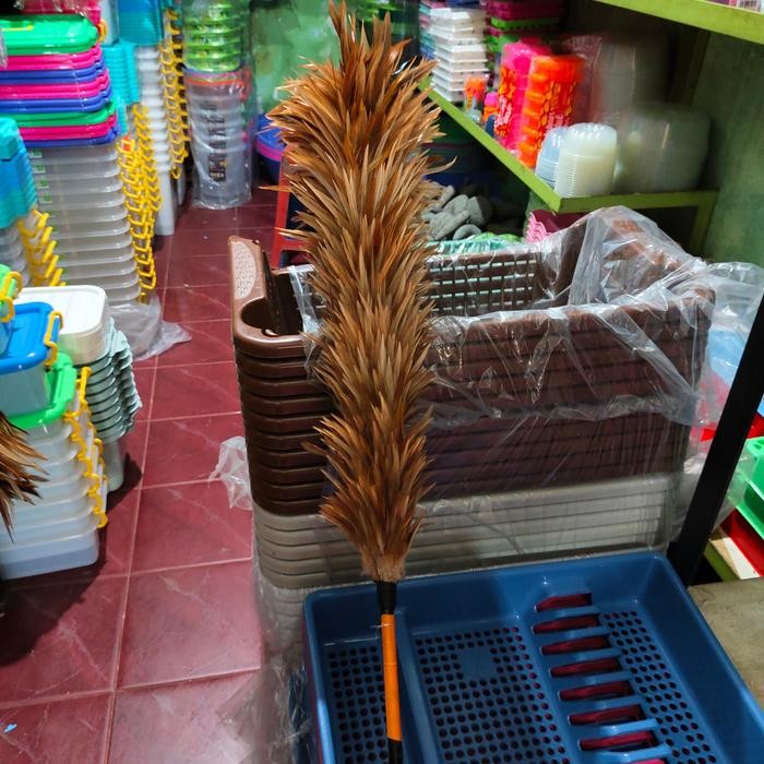 Kemoceng Bulu Ayam Super Jumbo Rrt