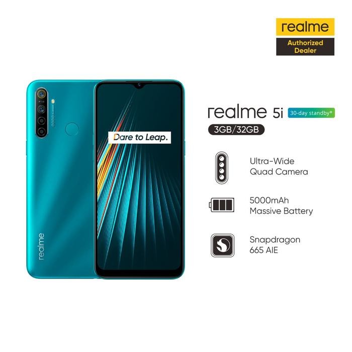 REALME 5i 3/32GB GARANSI RESMI REALME 1 TAHUN