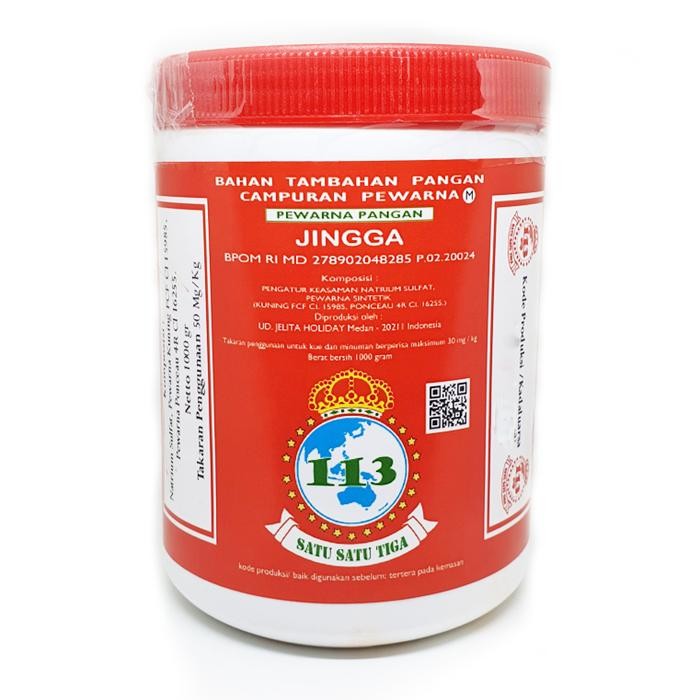 

Pewarna Makanan Jingga/ Food Coloring Orange 1000 Gr Gratis Ongkir