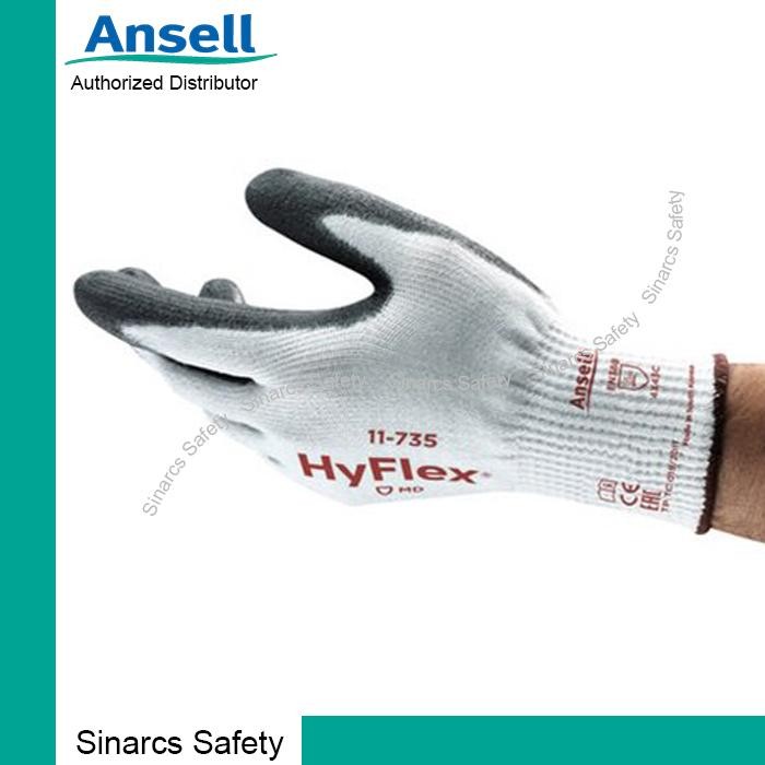Sarung Tangan Safety Ansell Hyflex 11-735 (Harga Per Pasang)