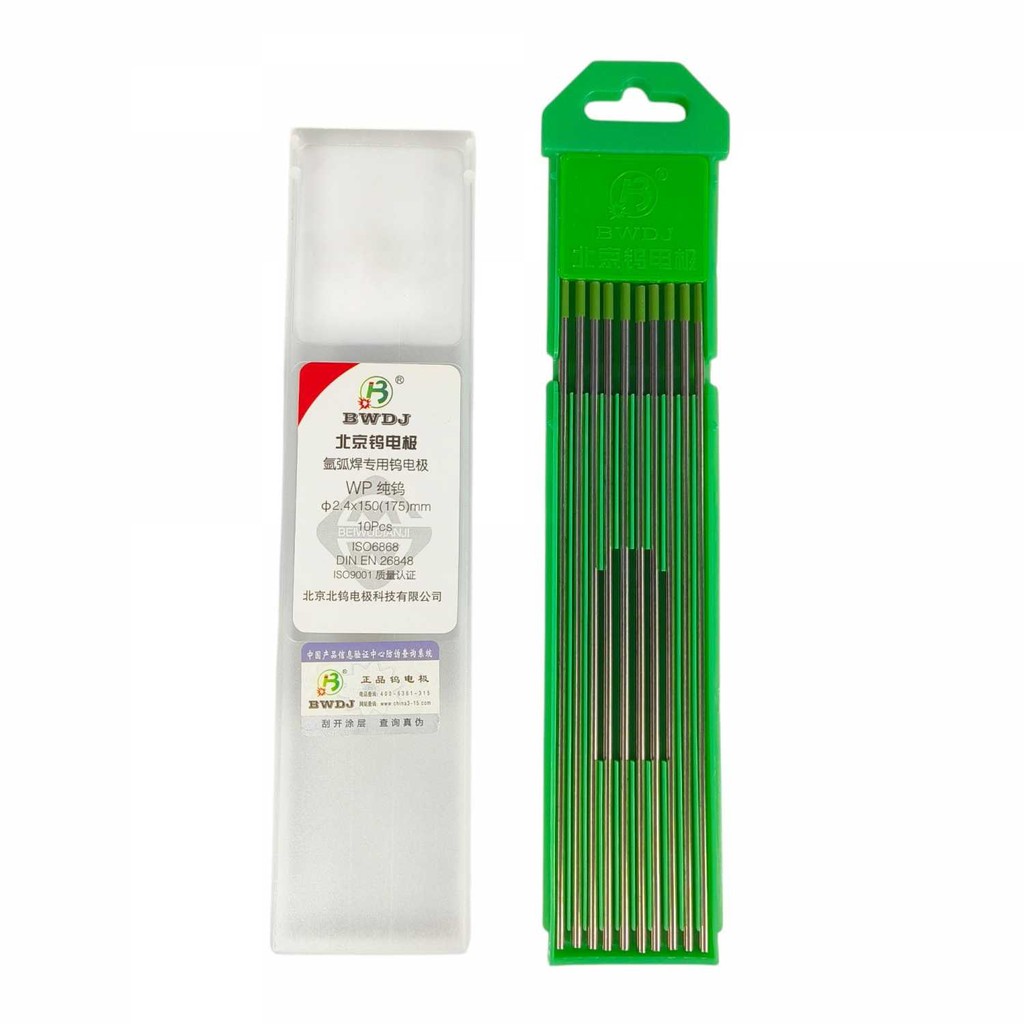 Bwdj Jarum Las Tungsten Argon Welding Needle Electrode 2.4X150Mm 10Pcs - 112