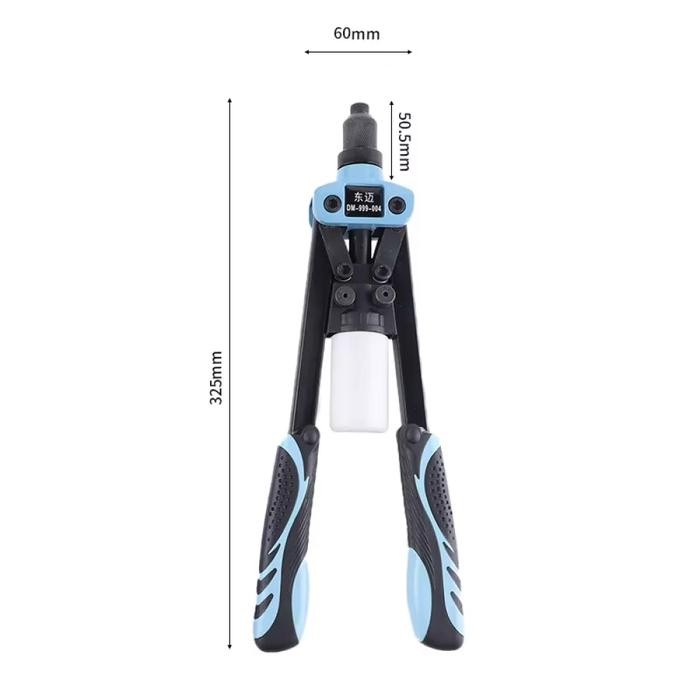 Tang Rivet Manual Rivet Gun Double Handle Riveter 13 Inch