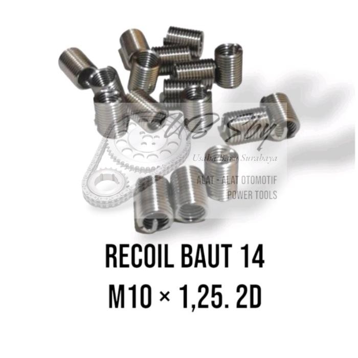 Sale Recoil Baut 14 M10 1,25 2D
